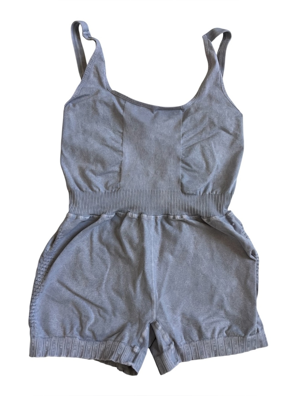 Free People FP Movement Good Karma Runsie in washed purple